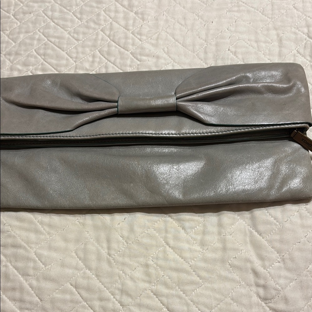 Elegant Light Green Hobo Clutch Bag